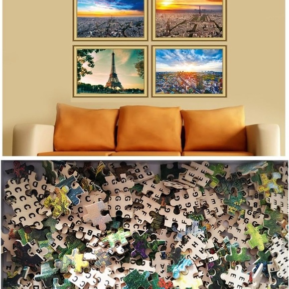 Sim,29.5 X 19.6 inch Handmade Premium Basswood Jigsaw Puzzle 1000 Piece (025) - Picture 3 of 3